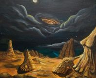 Vzpomínka na budoucnost - 60x40 akryl