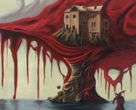 Pád domu stínů - 60x40